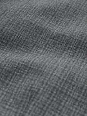 Grey Slim Wool Blend Check Suit Jacket - Image 12 of 12