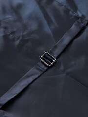 Grey Wool Blend Check Suit Waistcoat - Image 7 of 10