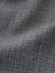 Grey Wool Blend Check Suit Waistcoat - Image 9 of 10