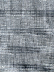 Blue Slim Fit Linen Blend Suit Jacket - Image 13 of 13