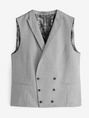 Grey Puppytooth Morning Suit Waistcoat - Image 6 of 10