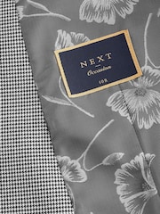 Grey Puppytooth Morning Suit Waistcoat - Image 8 of 10