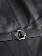 Light Grey Check Signature Italian Wool Morning Suit Waistcoat - Image 5 of 7