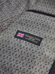 Charcoal Grey Herringbone Signature Empire Mills British Fabric Morning Suit Jacket - Image 12 of 15