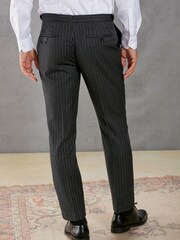 Grey Stripe Stripe Signature Empire Mills British Fabric Morning Suit Trousers - Image 2 of 14