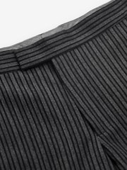 Grey Stripe Stripe Signature Empire Mills British Fabric Morning Suit Trousers - Image 9 of 14