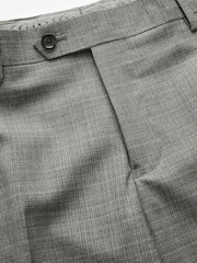 Grey Signature British Fabric Textured Suit: Trousers - Image 6 of 8