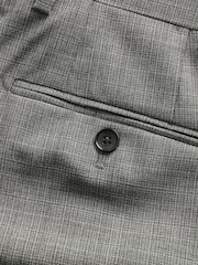 Grey Signature British Fabric Textured Suit: Trousers - Image 7 of 8