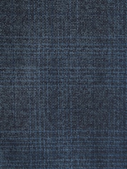 Bright Blue Tailored Signature Marzotto Italian Fabric Check Suit Trousers - Image 8 of 8