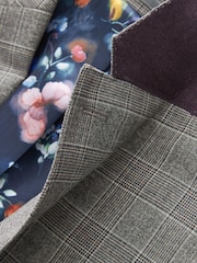 Hellgrau - Empire Mills Signature Karierter Anzug aus britischem Material in Tailored Fit: Jacke, Hellgrau - Bild 10 von 13