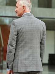 Hellgrau - Empire Mills Signature Karierter Anzug aus britischem Material in Tailored Fit: Jacke, Hellgrau - Bild 3 von 13