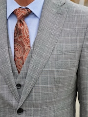 Hellgrau - Empire Mills Signature Karierter Anzug aus britischem Material in Tailored Fit: Jacke, Hellgrau - Bild 4 von 13