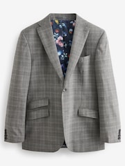 Hellgrau - Empire Mills Signature Karierter Anzug aus britischem Material in Tailored Fit: Jacke, Hellgrau - Bild 7 von 13