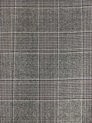 Light Grey Tailored Signature Empire Mills British Fabric Check Suit Waistcoat - Image 11 of 11