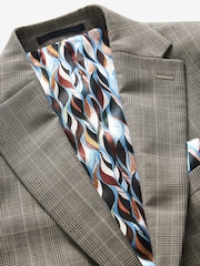 Neutral Signature British Fabric Check Suit: Jacket - Image 11 of 14