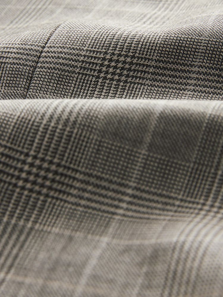 Neutral Signature British Fabric Check Suit: Jacket - Image 14 of 14