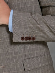 Neutral Signature British Fabric Check Suit: Jacket - Image 9 of 14