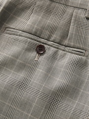 Neutral Signature British Fabric Check Regular Fit Suit Trousers - Image 9 of 11