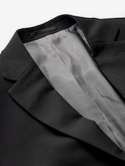 Black Slim Fit Essential Suit Jacket - Image 8 of 12