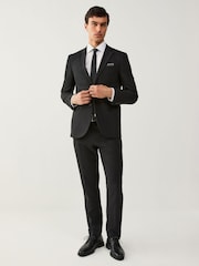 Noir - Slim Fit (Slim Fit) - Pantalons de costume indispensable - Image 2 de 9
