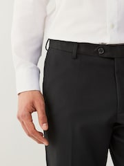 Noir - Slim Fit (Slim Fit) - Pantalons de costume indispensable - Image 4 de 9