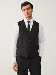 Noir - Coupe classique Essentiel Costume Gilet - Image 1 de 9