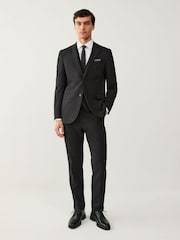 Noir - Coupe classique Essentiel Costume Gilet - Image 2 de 9