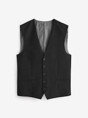 Noir - Coupe classique Essentiel Costume Gilet - Image 5 de 9