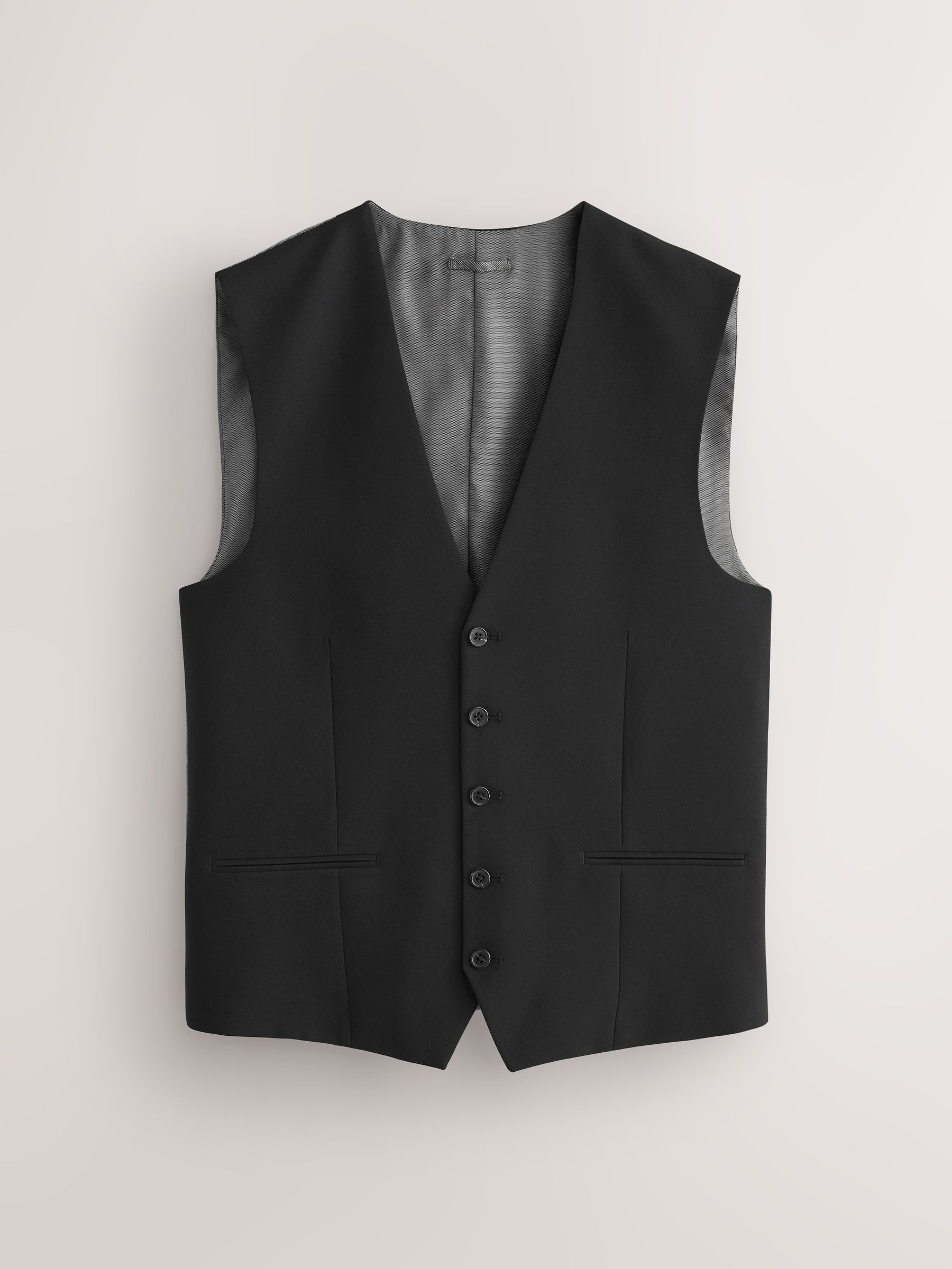 Buy Black Regular Fit Essential Suit Waistcoat from Next South Africa