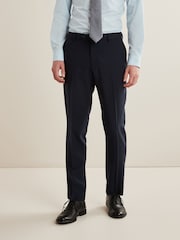 Bleu marine - Slim Fit (Slim Fit) - Pantalons de costume indispensable - Image 1 de 10