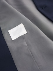 Navy Blue Regular Fit Essential Suit Waistcoat - Image 9 of 9