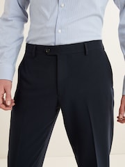 NavyBlue Regular Fit Essential Suit Trousers - Image 4 of 8