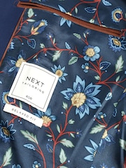 Bright Blue Relaxed Motion Flex Stretch Suit Jacket - Image 10 of 11