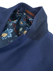 Bright Blue Relaxed Motion Flex Stretch Suit Jacket - Image 9 of 11