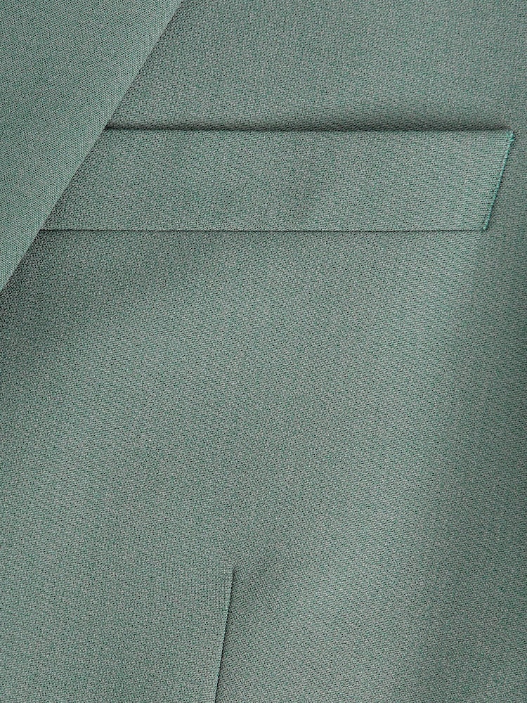 Mid Green Slim Motion Flex Stretch Suit Jacket - Image 6 of 6