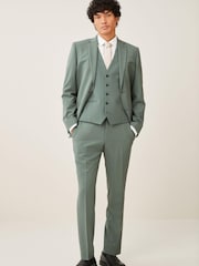 Mid Green Motion Flex Stretch Waistcoat - Image 2 of 10