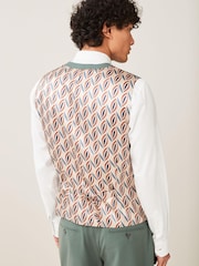 Mid Green Motion Flex Stretch Waistcoat - Image 4 of 10