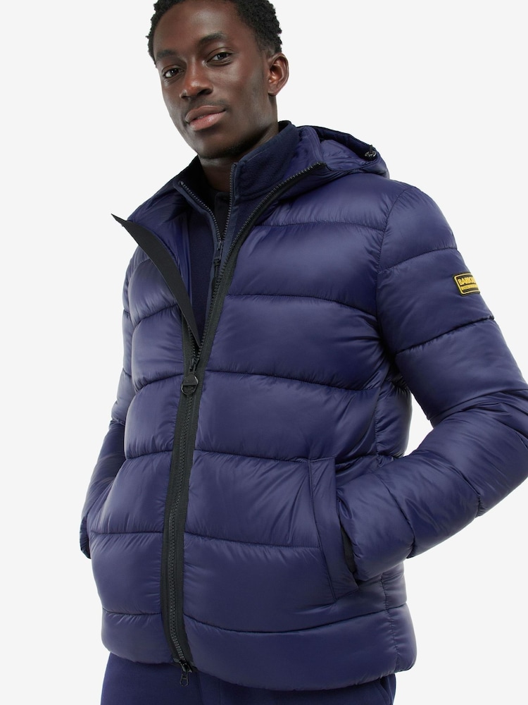 Barbour® International Blue Legacy Bobber Puffer Quilted Jacket - Image 1 of 8