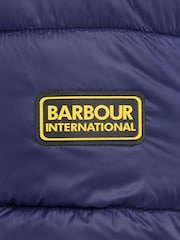 Barbour® International Blue Legacy Bobber Puffer Quilted Jacket - Image 5 of 8