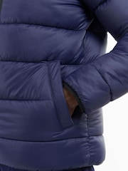 Barbour® International Blue Legacy Bobber Puffer Quilted Jacket - Image 6 of 8