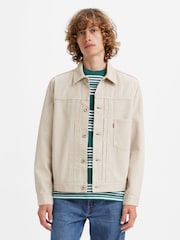 Levi's® Ecru White Type I Corduroy Trucker Jacket - Image 1 of 4