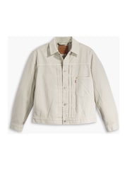 Levi's® Ecru White Type I Corduroy Trucker Jacket - Image 4 of 4