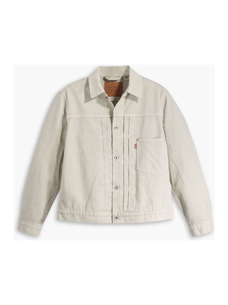 Levi's® Ecru White Type I Corduroy Trucker Jacket - Image 4 of 4