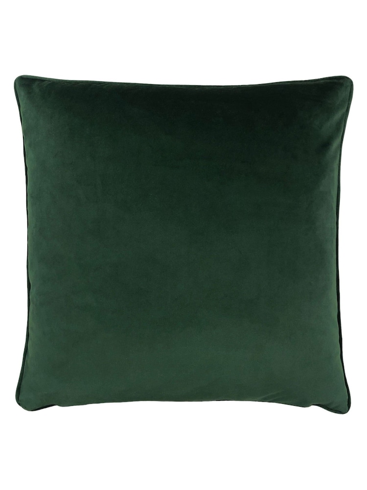 Riva Paoletti Blush Pink Veaderios Botanical Printed Cushion - Image 2 of 4