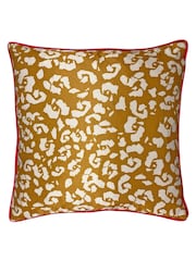 Furn. Psychedelic Jungle Bedrucktes Samtkissen - Bild 2 von 4