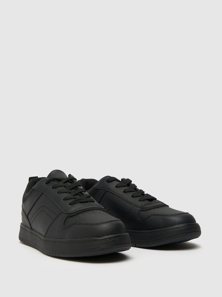 Zapatillas de deporte negras Youth Machine de Shuch - Imagen 2 de 4