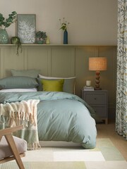 Green Burford Cosy Check Throw - Image 2 of 3