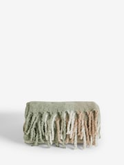 Green Burford Cosy Check Throw - Image 3 of 3