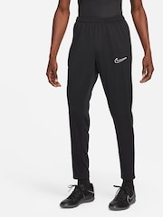 Nike Black Dri-FIT Academy Zippered Training Joggers - Image 1 of 6