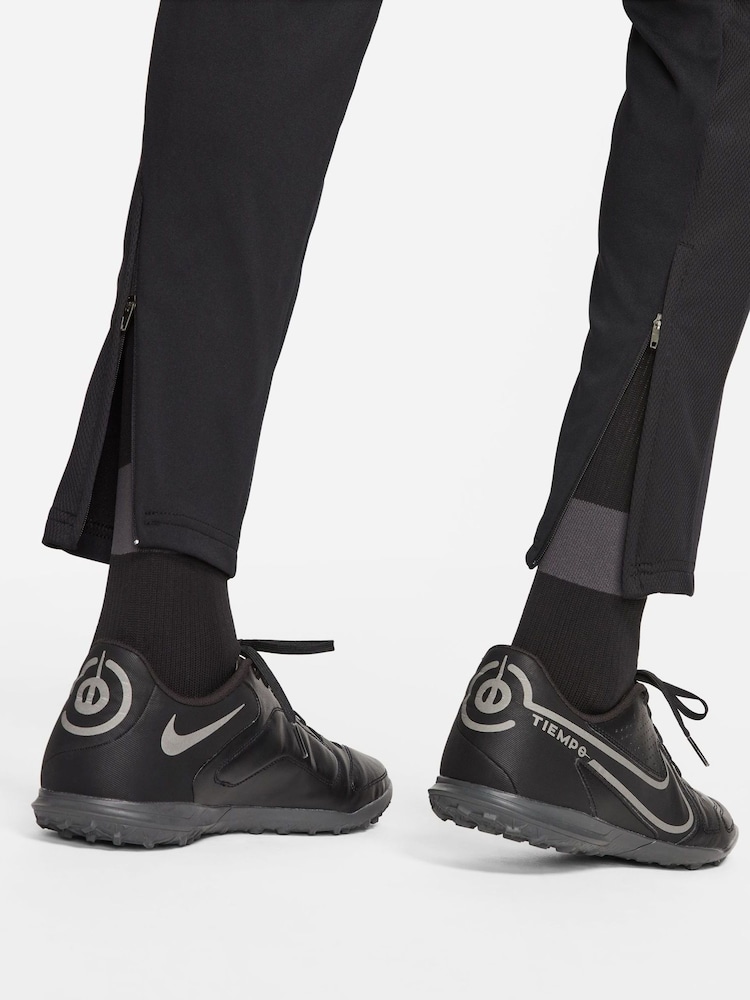 Nike Black Dri-FIT Academy Zippered Training Joggers - Image 6 of 6